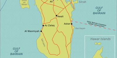 Bahrainin kansainvälinen lentokenttä pysäköinti kartta
